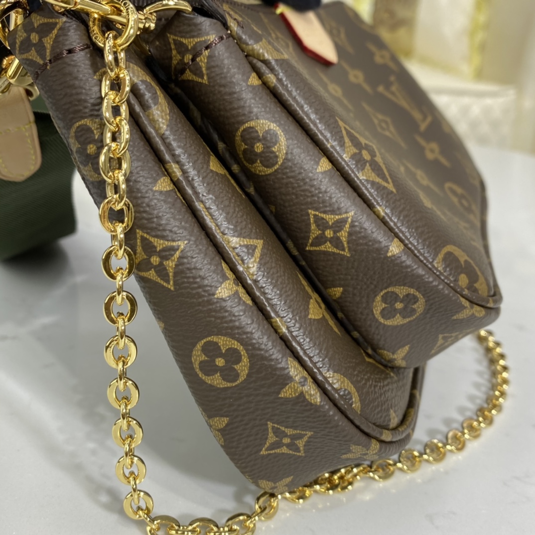 Louis Vuitton MULTI POCHETTE ACCESSOIRES Monogram M44813 Khaki